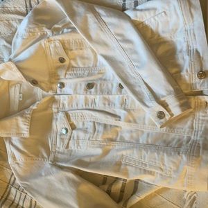 White Jean Jacket.